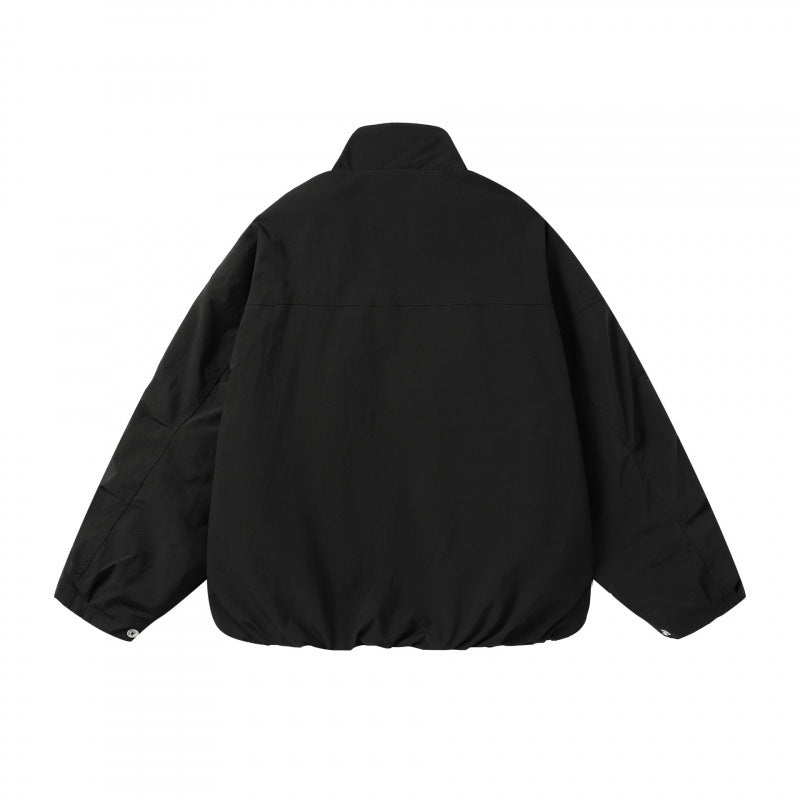 Unisex Leichter technischer Blouson mit Stehkragen, durchgehendem Reißverschluss und Tunnelzugsaum Echo Archiv