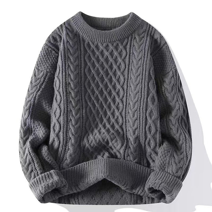 Damen Grobstrickpullover mit Zopfmuster Echoarchiv 1787964300