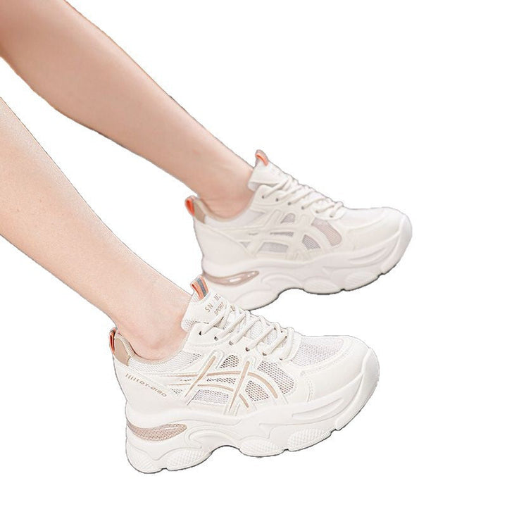 Damen Sportliche Sneaker mit atmungsaktivem Mesh und dämpfender Sohle Echo Archiv