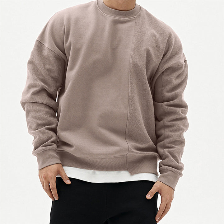 Herren Lässiger Oversized Sweatshirt Echoarchiv