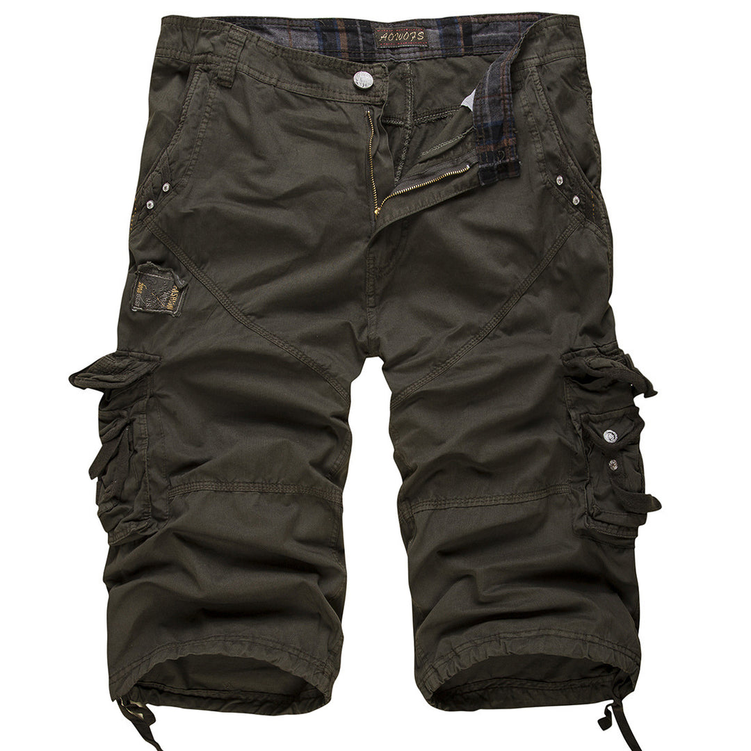 Herren Cargoshorts mit multifunktionalen Taschen und verstellbarem Bund Echoarchiv