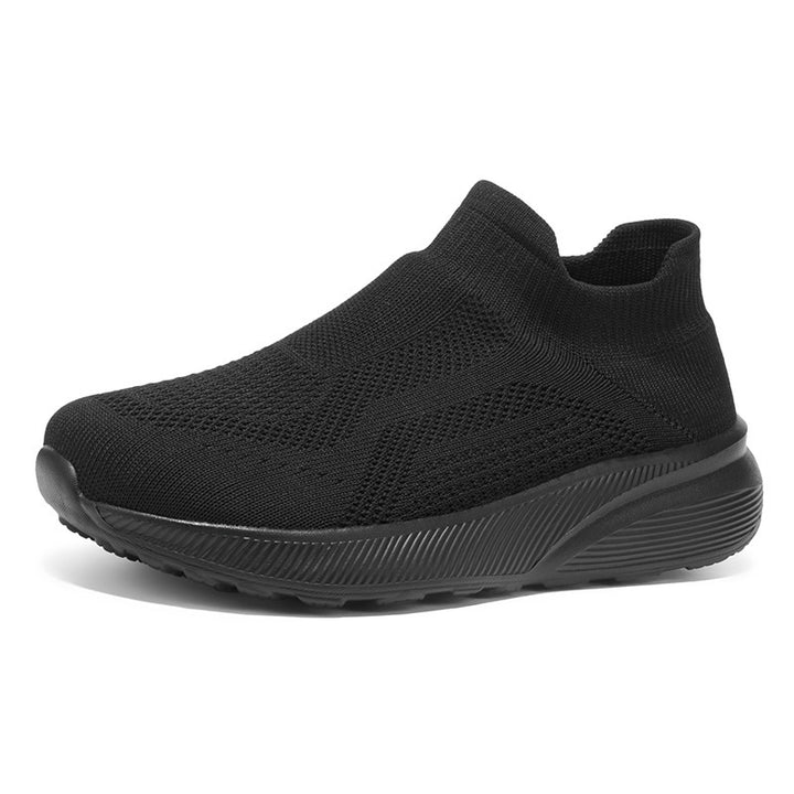 Unisex Atmungsaktiver Strick-Slipper-Sneaker mit Memory-Fußbett Echoarchiv