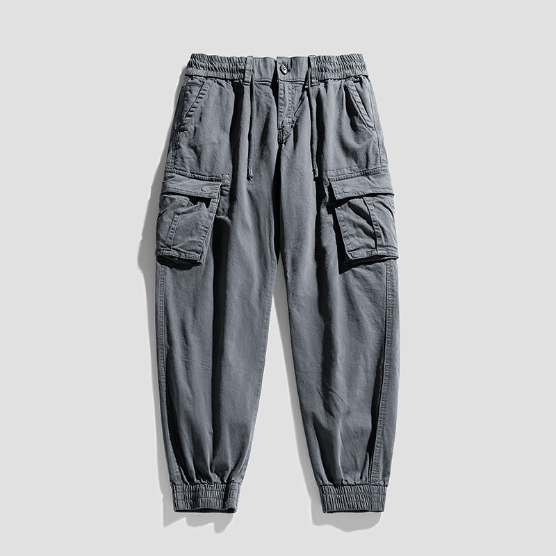 Herren Urban‑Utility Relaxed‑Fit Cargo‑Jogginghose mit Tunnelzug und Mehrfach‑Taschen Echo Archiv