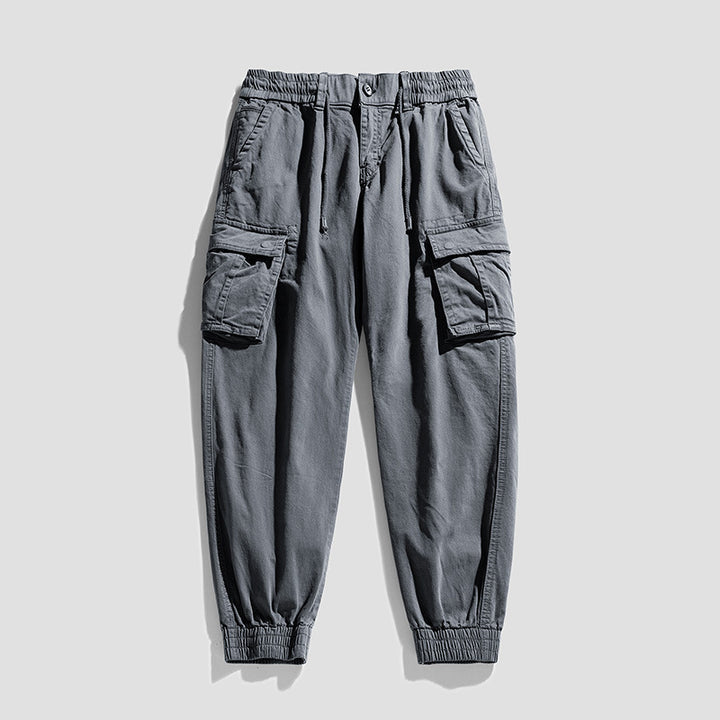 Herren Urban‑Utility Relaxed‑Fit Cargo‑Jogginghose mit Tunnelzug und Mehrfach‑Taschen Echo Archiv