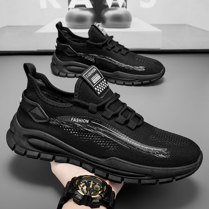 Damen Sportliche Sneakers mit atmungsaktivem Mesh-Obermaterial und rutschfester Sohle Echo Archiv