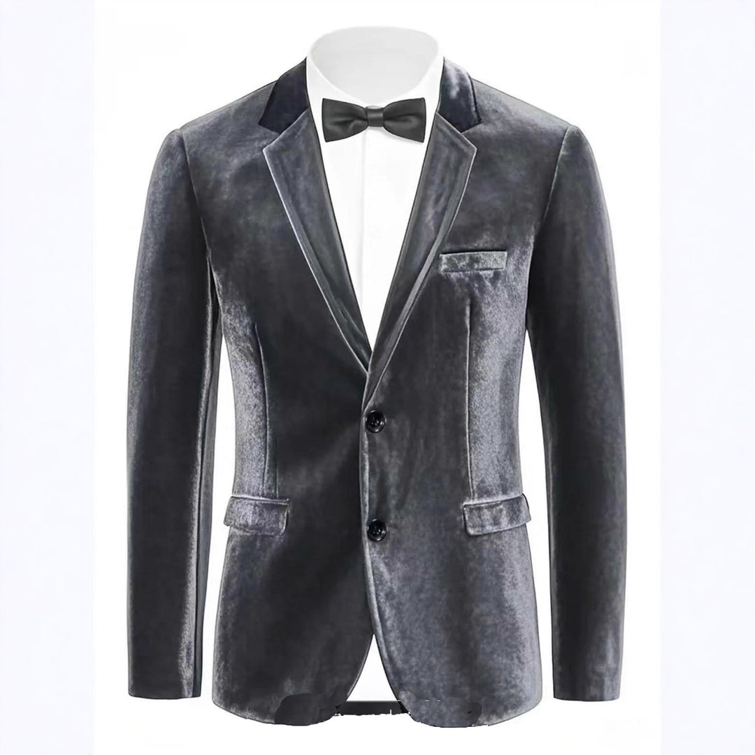 Herren edler Samt Blazer mit Finesse Echoarchiv