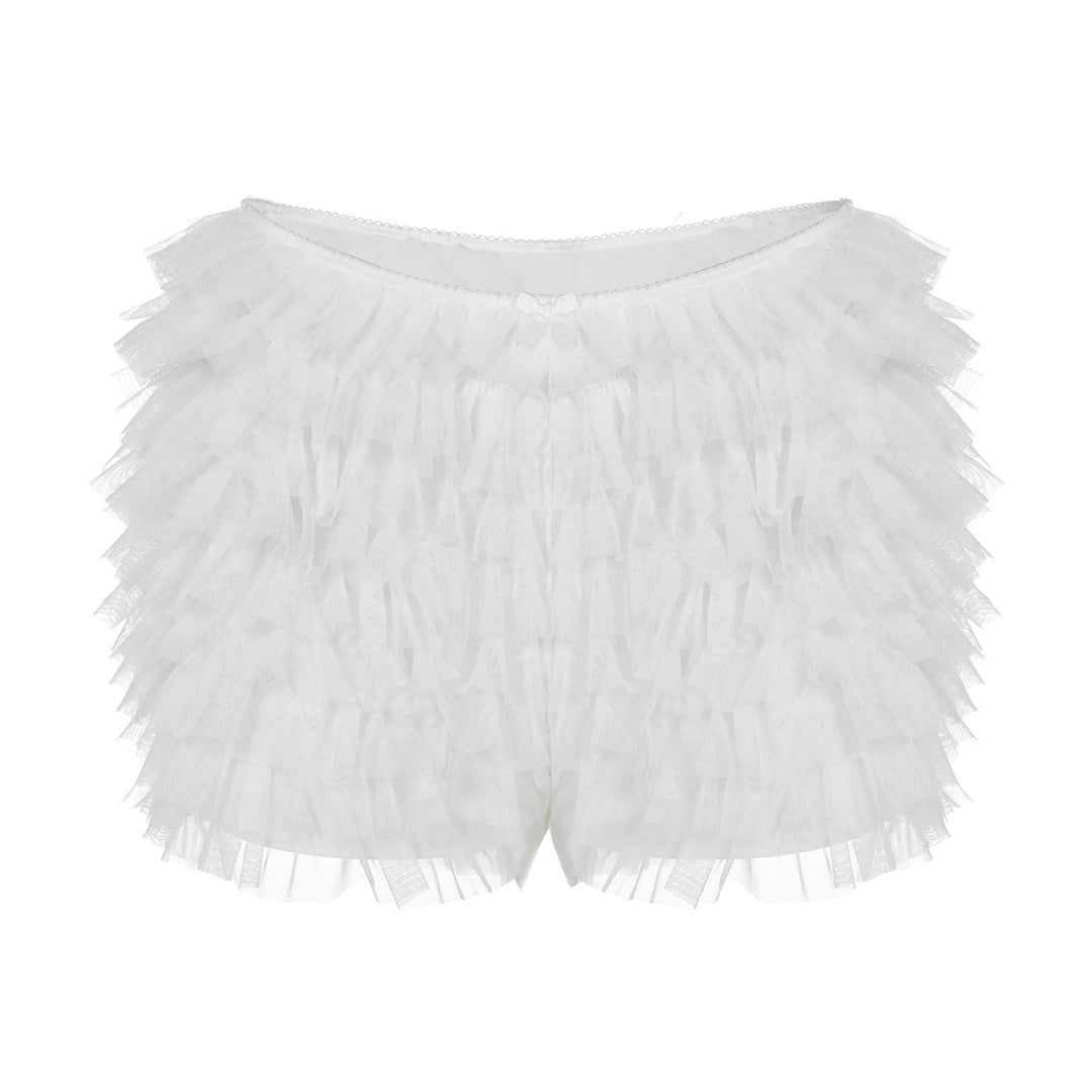 Damen Verspielte Rüschenshorts Echo Archiv