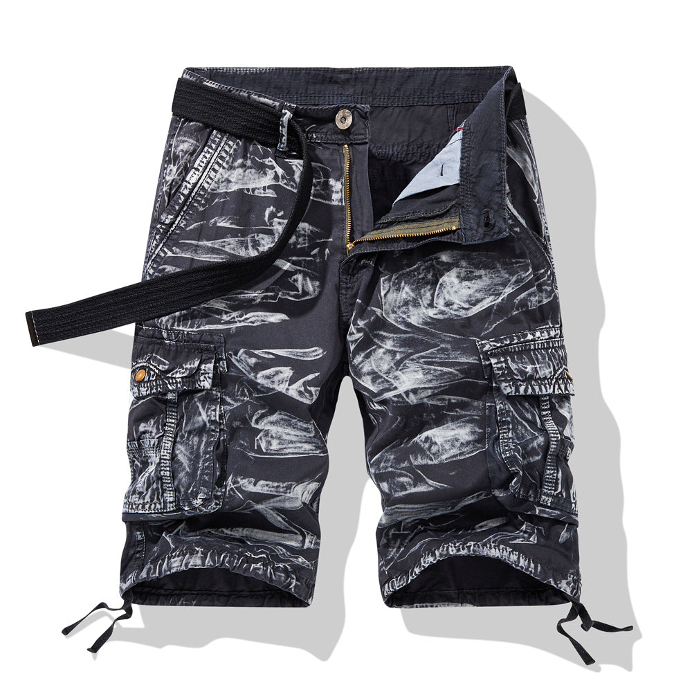 Herren Cargo-Shorts mit innovativem Taschendesign und elastischem Bund Echoarchiv