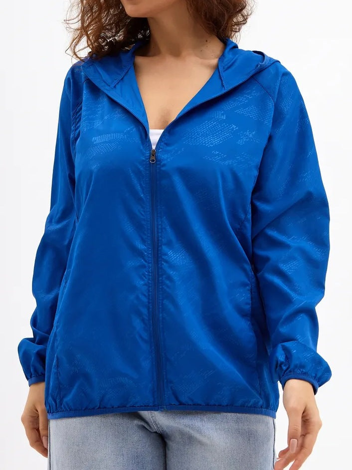Damen Leichte Sportjacke mit Kapuze – Célinea