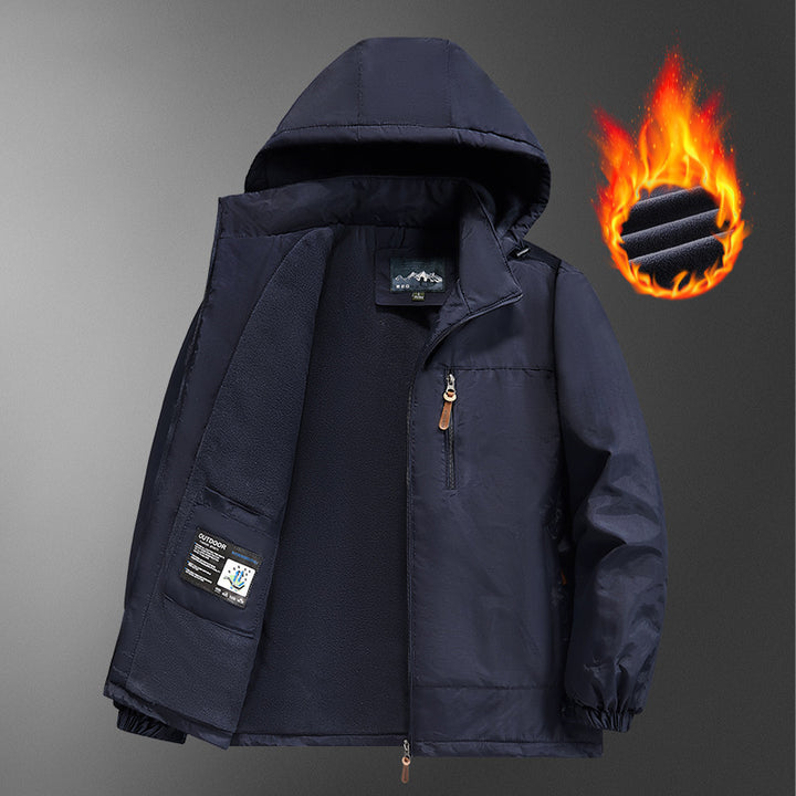 Herren Technische wasserabweisende Outdoor-Jacke Echo Archiv