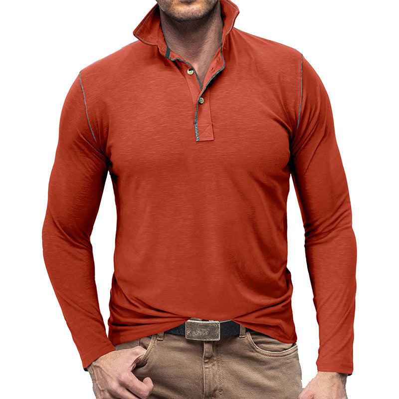 Herren Langarmpoloshirt Echoarchiv