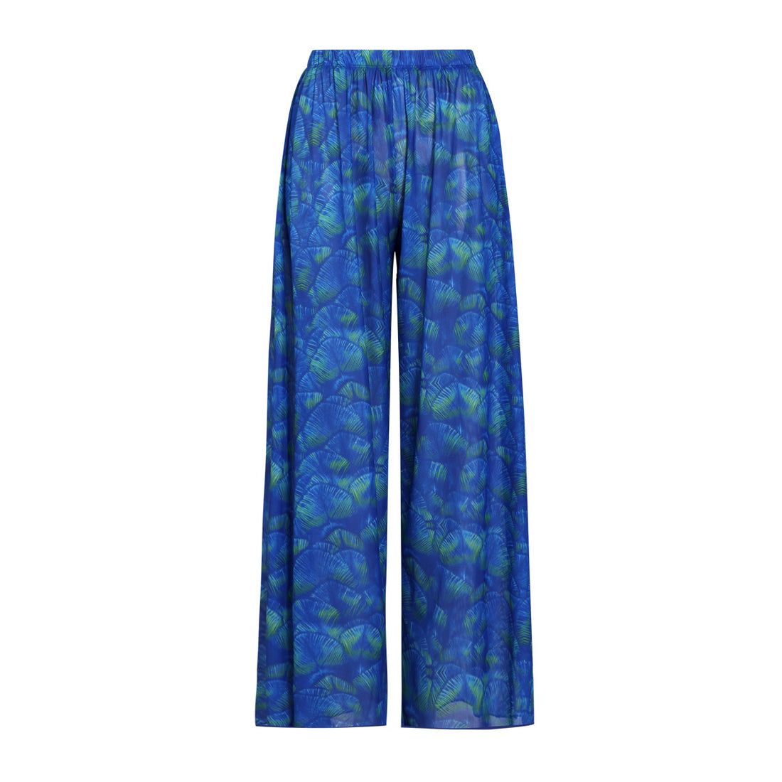 Damen weite Strandhose mit Schlangenmuster – Avélisse