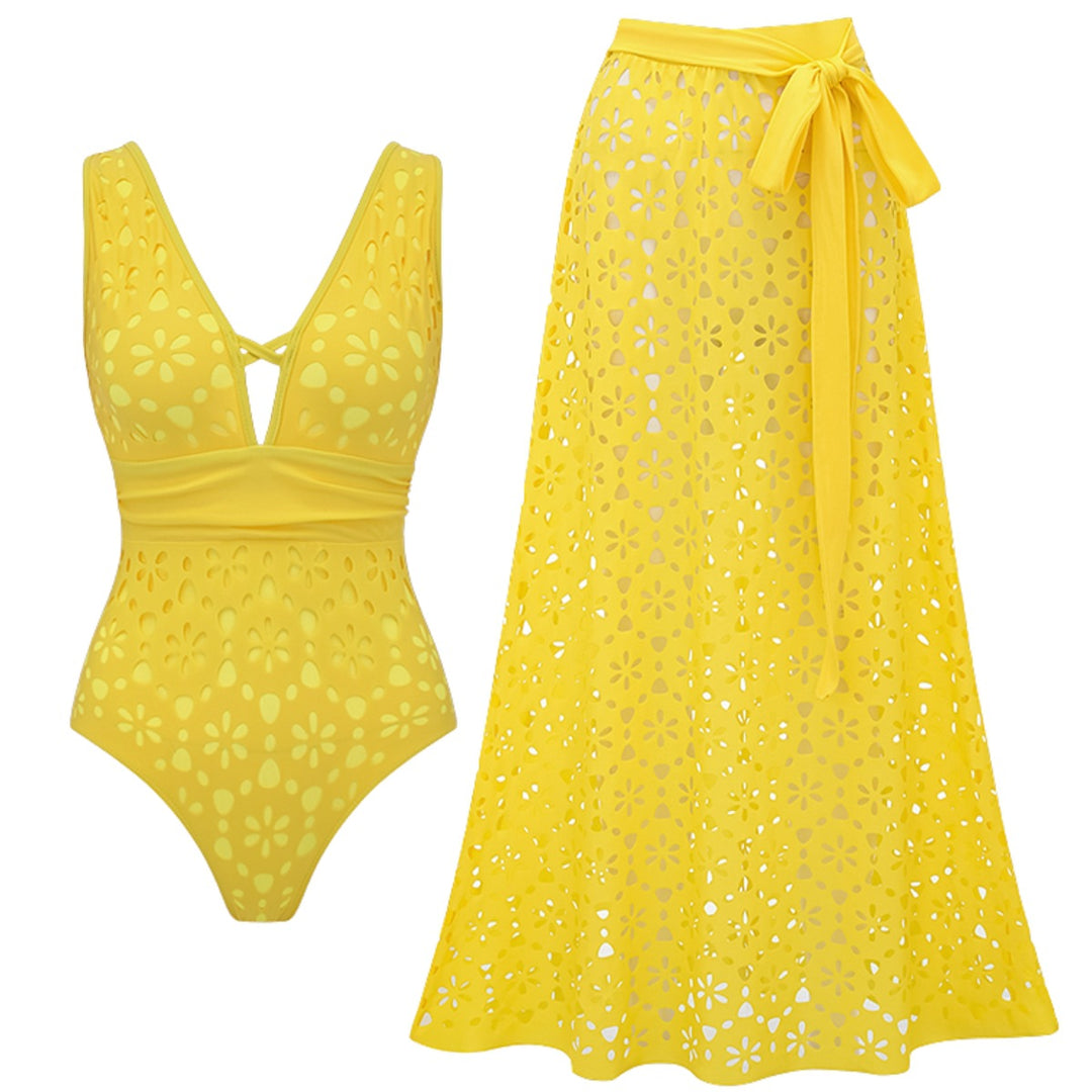 Damen Sonnenanzug mit romantischem Blumendesign Echo Archiv