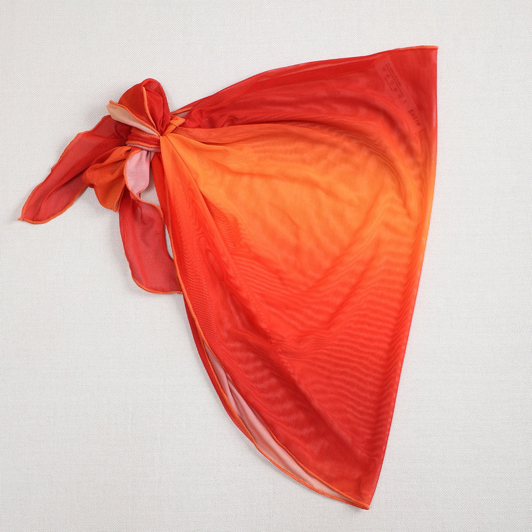 Damen Wickelrock aus leichtem Chiffon Echo Archiv