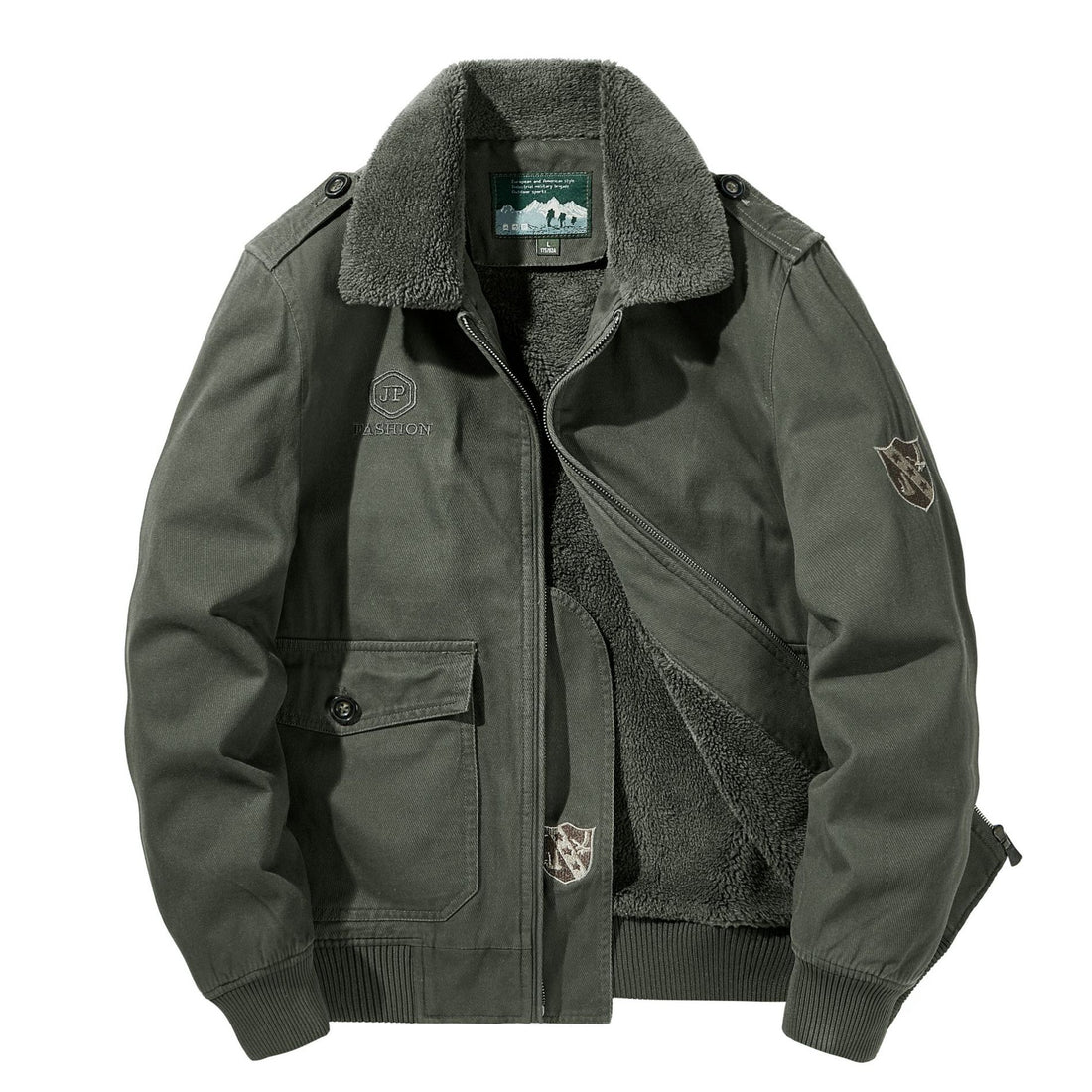 Herren Warme Übergangsjacke mit Fleece-Innenfutter Echo Archiv