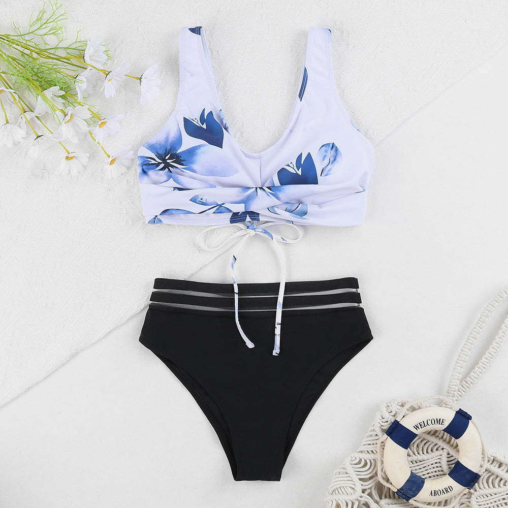 Damen Buntes Bikini-Set mit verspieltem Tragekomfort Echo Archiv