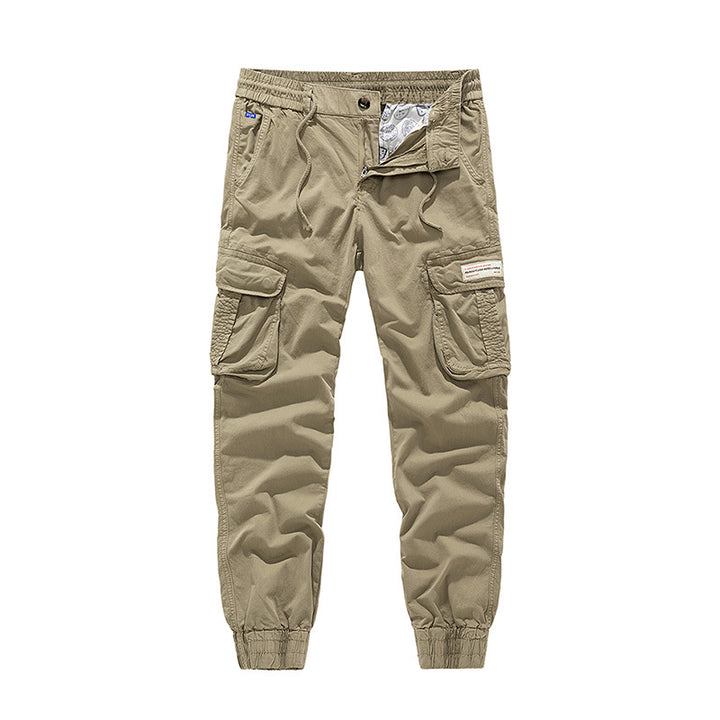 Herren Utility‑Cargo‑Jogger mit elastischem Komfortbund, Mehrfach‑Klappentaschen und gerippten Knöchelbündchen Echo Archiv