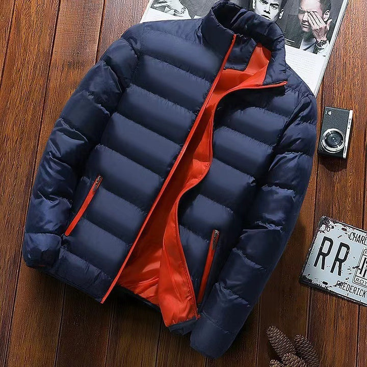 Herren nan gesteppte Thermojacke mit hohem Stehkragen und wasserabweisender Außenhülle Echo Archiv