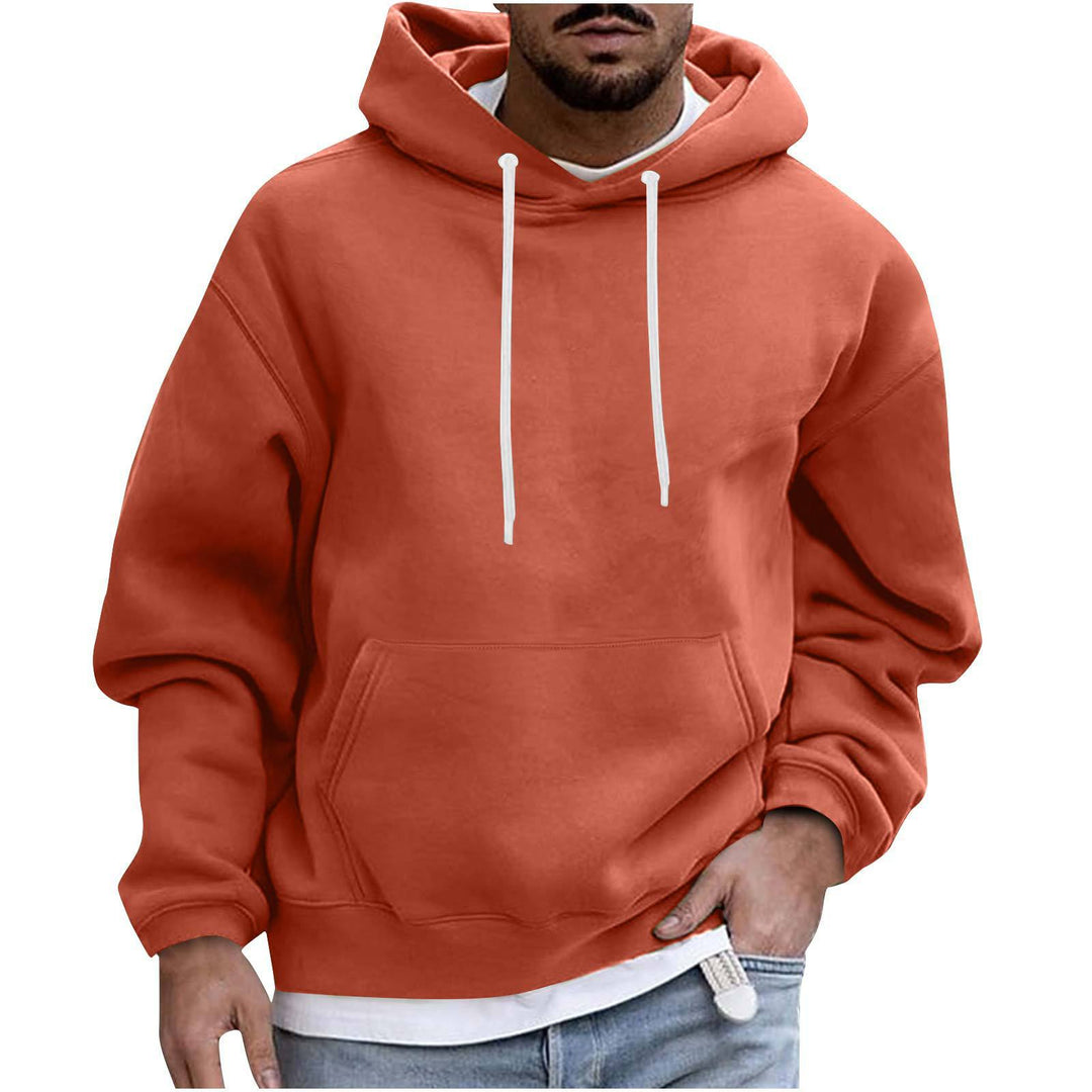 Herren Kapuzenpullover mit übergroßem Schnitt und praktischen Kängurutaschen Echoarchiv