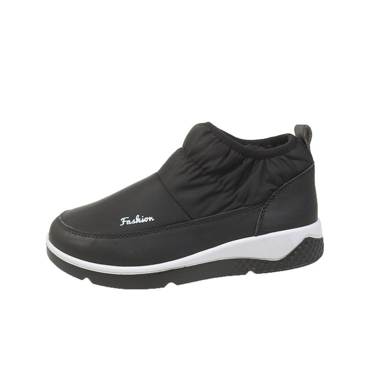 Damen Gepolsterte Slip-On Winter-Booties mit Keilsohle – Lioré