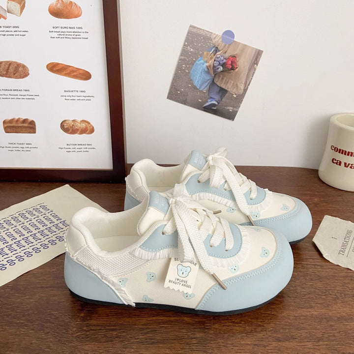 Damen Sneakers mit verspieltem Bärenmotiv und komfortabler Sohle Echo Archiv