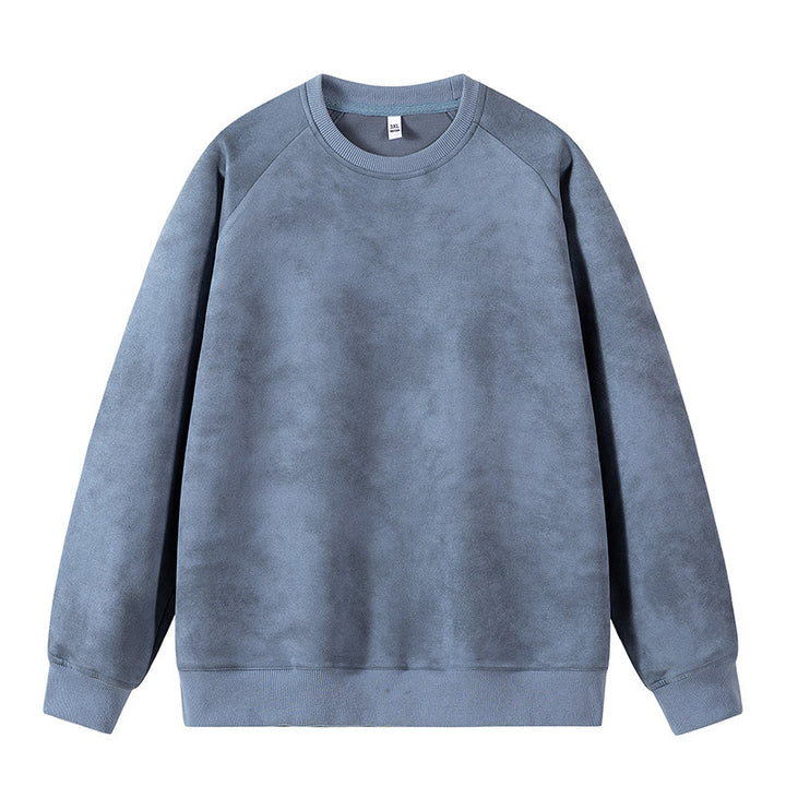 Herren Oversized Sweatshirt mit gebürstetem Fleece-Innenfutter und Vintage-Waschung Echo Archiv