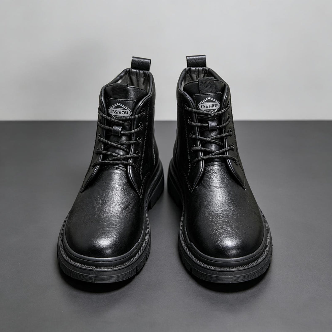 Herren Robuste und stilvolle Lederboots Echoarchiv
