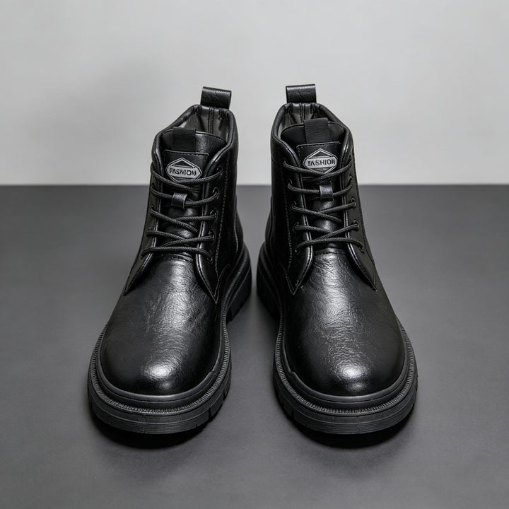 Herren Robuste und stilvolle Lederboots Echoarchiv