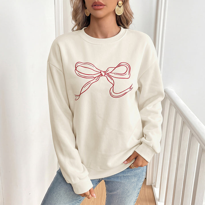 Damen Sweatshirt mit Schleifenmotiv Echo Archiv