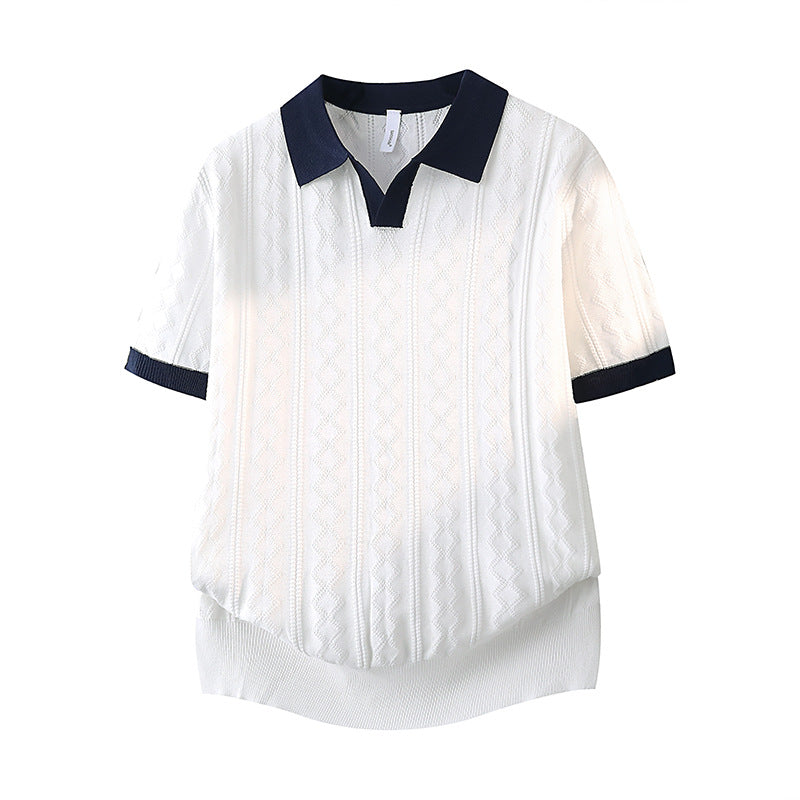 Damen Elegantes Polo-Kurzarmshirt Echo Archiv