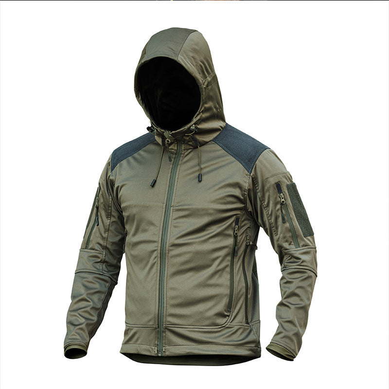 Herren funktionale Outdoor-Jacke mit isolierter Steppstruktur Echoarchiv