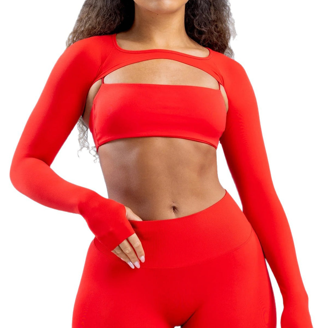 Damen Sportlicher Bikini-Oberteil mit schmalen Trägern Echo Archiv