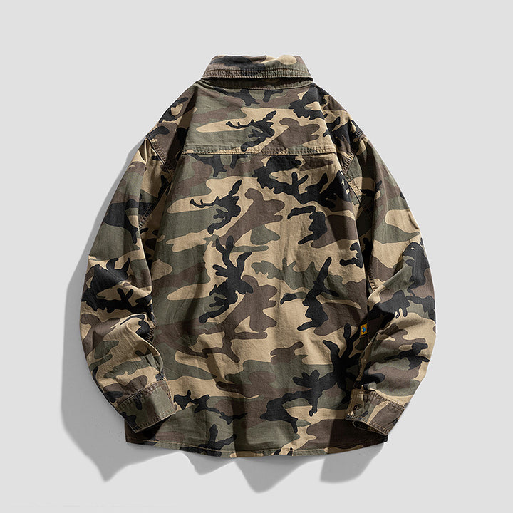 Herren camouflierte Utility-Hemdjacke Echoarchiv