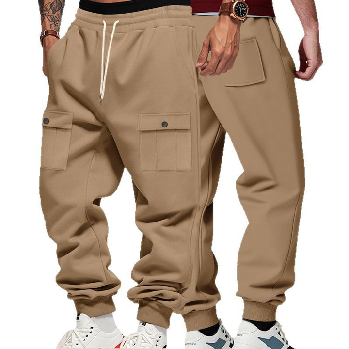 Herren Cargo-Jogginghose mit elastischem Bund und funktionalen Taschen Echoarchiv