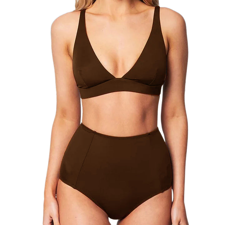 Damen Hochgeschnittener Bikini mit vorteilhaftem Schnitt Echo Archiv
