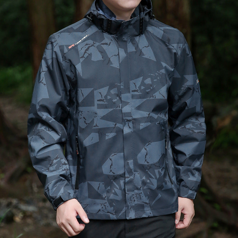Herren-Allwetterjacke mit Hochleistungsdesign Echo Archive