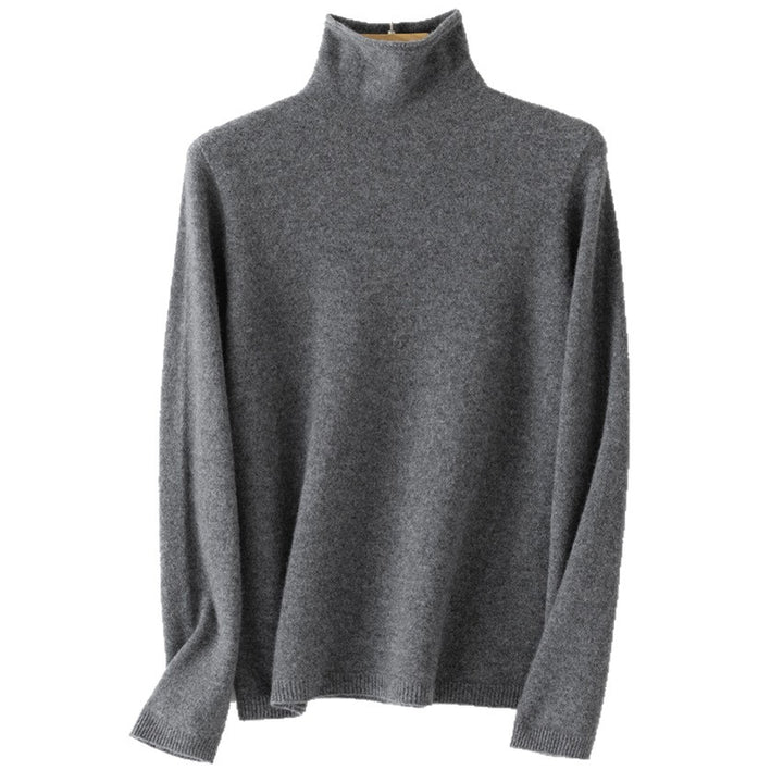 Damen Leichter Kaschmir-Mix Rollkragenpullover mit feinem Soft-Finish und schmaler Silhouette Echoarchiv