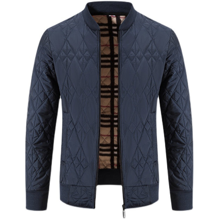 Herren Steppjacke mit modernem Design und praktischem Reißverschluss Echoarchiv