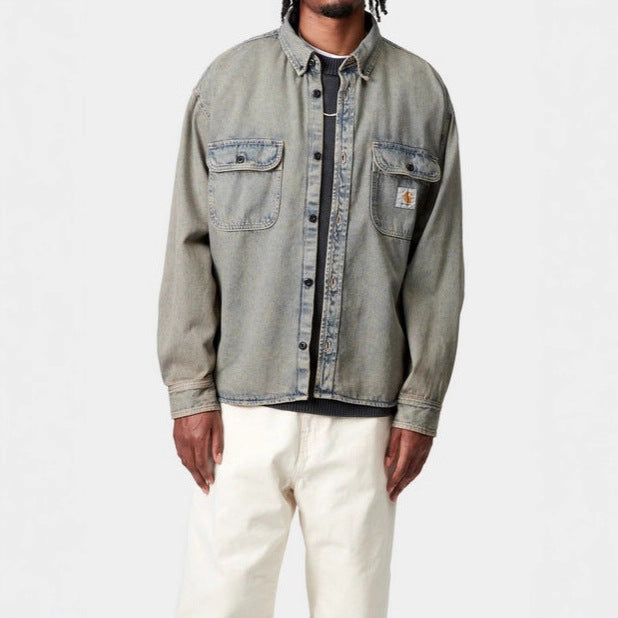 Herren Hemdjacke im Vintage-Stil Echoarchiv