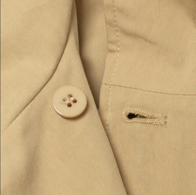 Damen Cropped Doppelreihige Kurzjacke im Blousonstil mit Stehkragen und Pattentaschen Echo Archiv