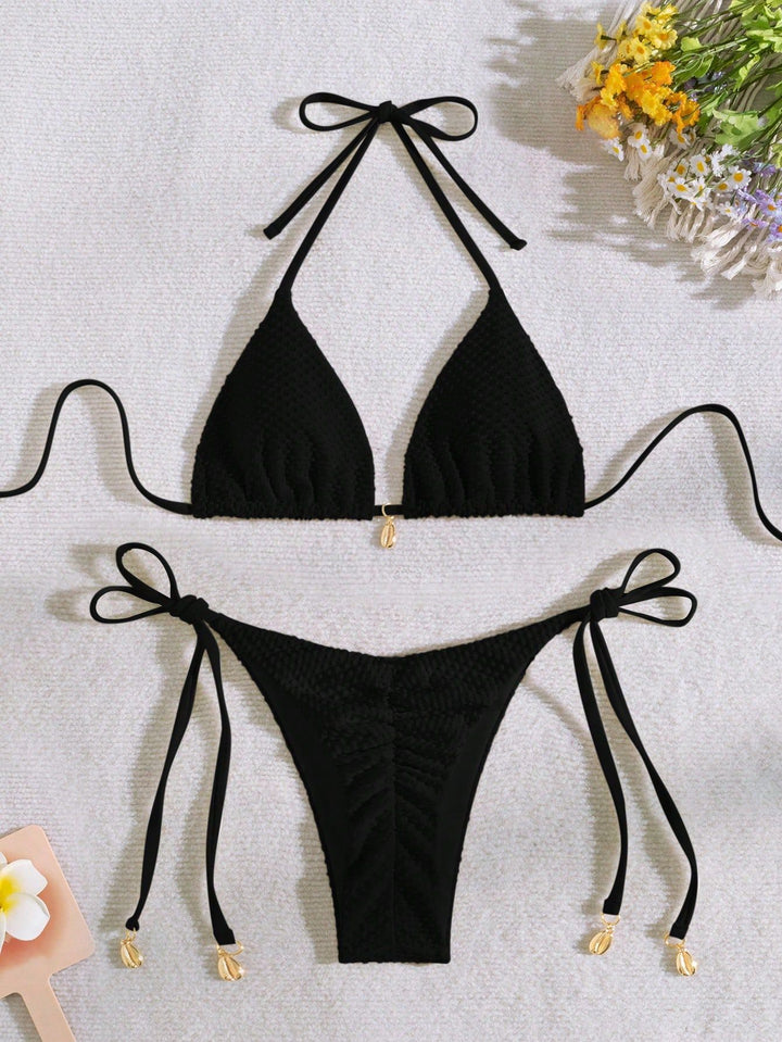 Damen Bikini mit strukturierter Oberfläche Echo Archiv