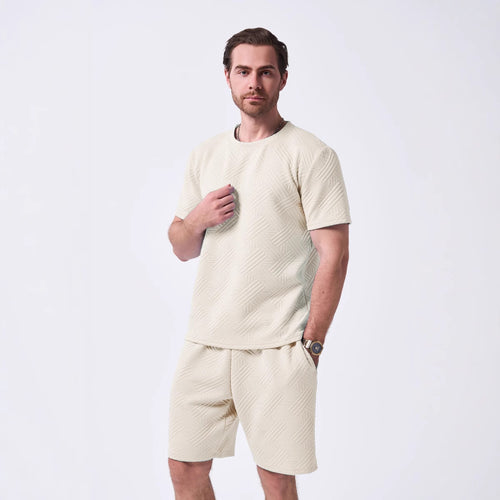 Herren stylisches Sport Ensemble mit atmungsaktivem Material und elastischem Bund Echoarchiv