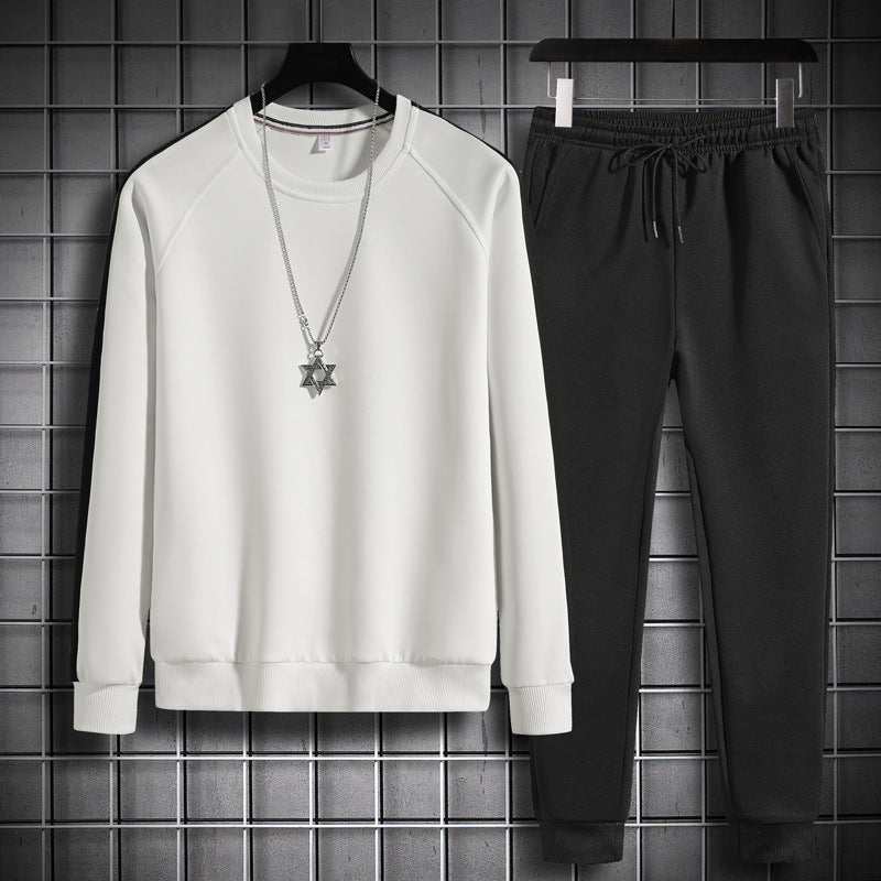 Herren lässiger Sweatshirt- und Jogginghosen-Set Echoarchiv