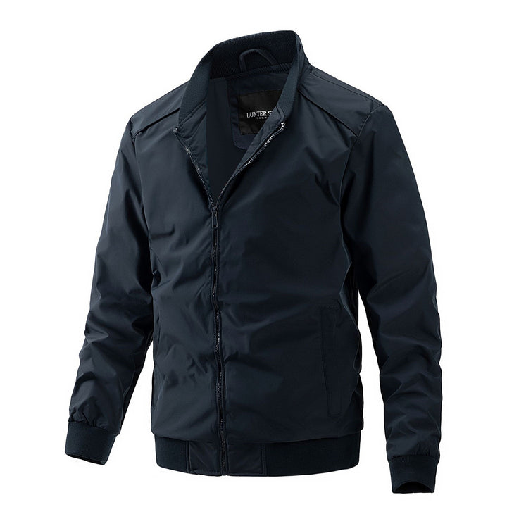 Herren Freizeit-Bomberjacke mit hohem Kragen Echo Archiv
