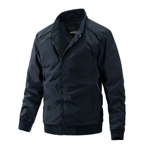 Herren Freizeit-Bomberjacke mit hohem Kragen Echo Archiv