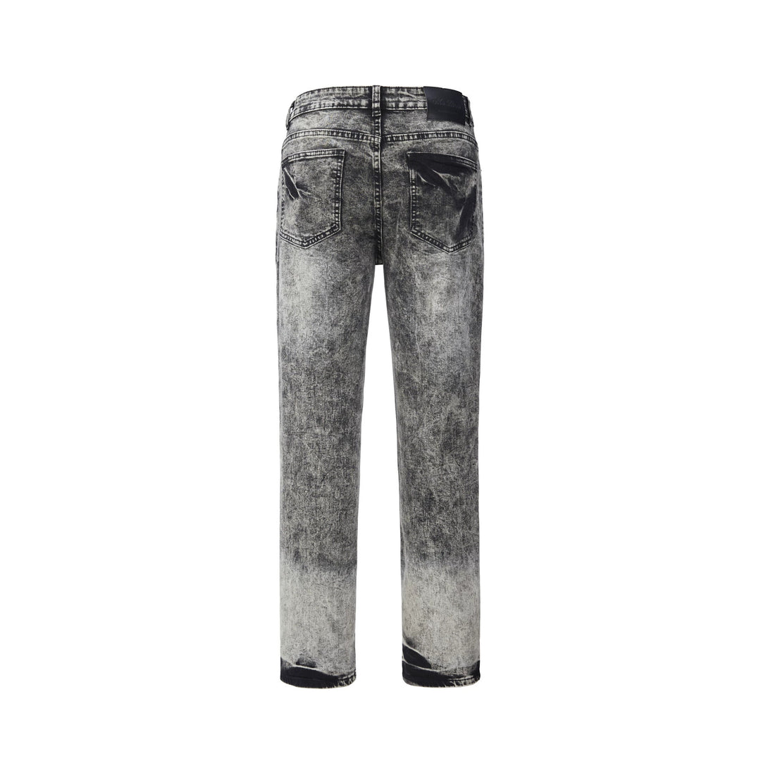 Damen Modische High-Waist Ripped Jeans Echoarchiv
