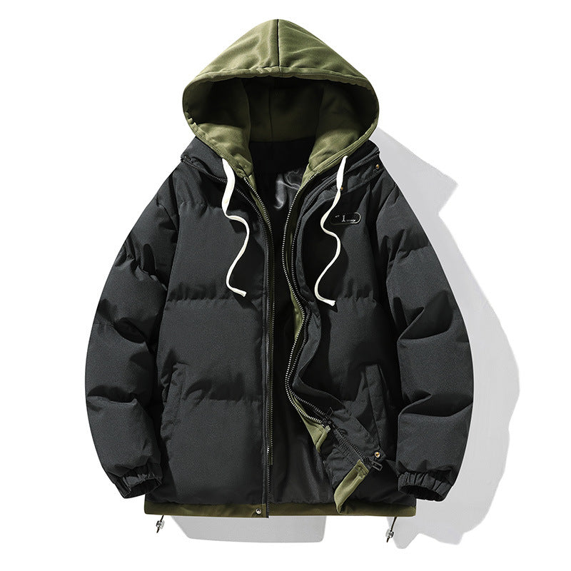 Damen Sportliche Steppjacke mit Kapuze Echoarchiv