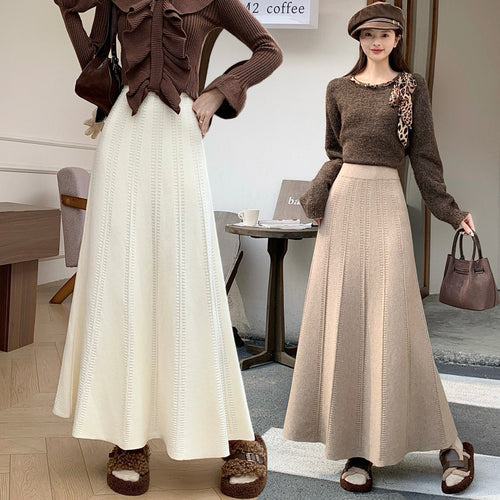 Damen Eleganter Wickelrock mit raffiniertem Muster Echo Archiv