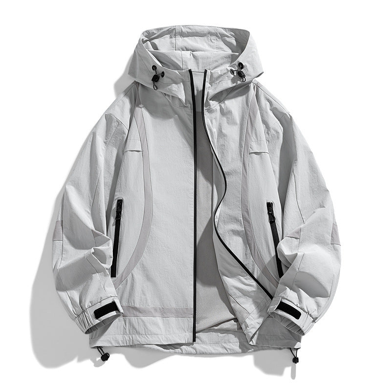 Herren Moderne Outdoor-Jacke Echo Archiv