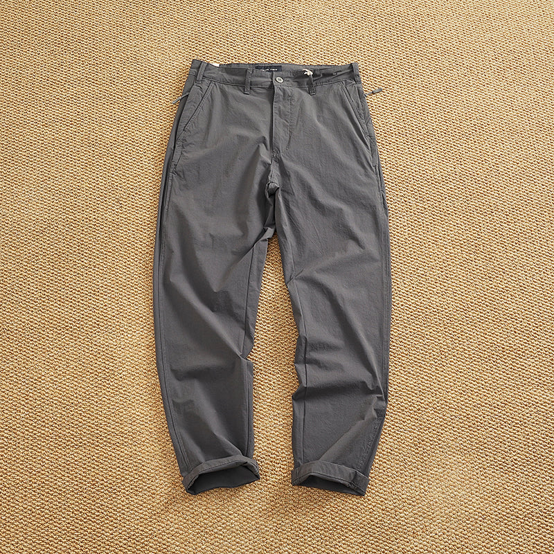 Herren Chino-Hose mit elastischem Bund und praktischen Eingrifftaschen Echoarchiv